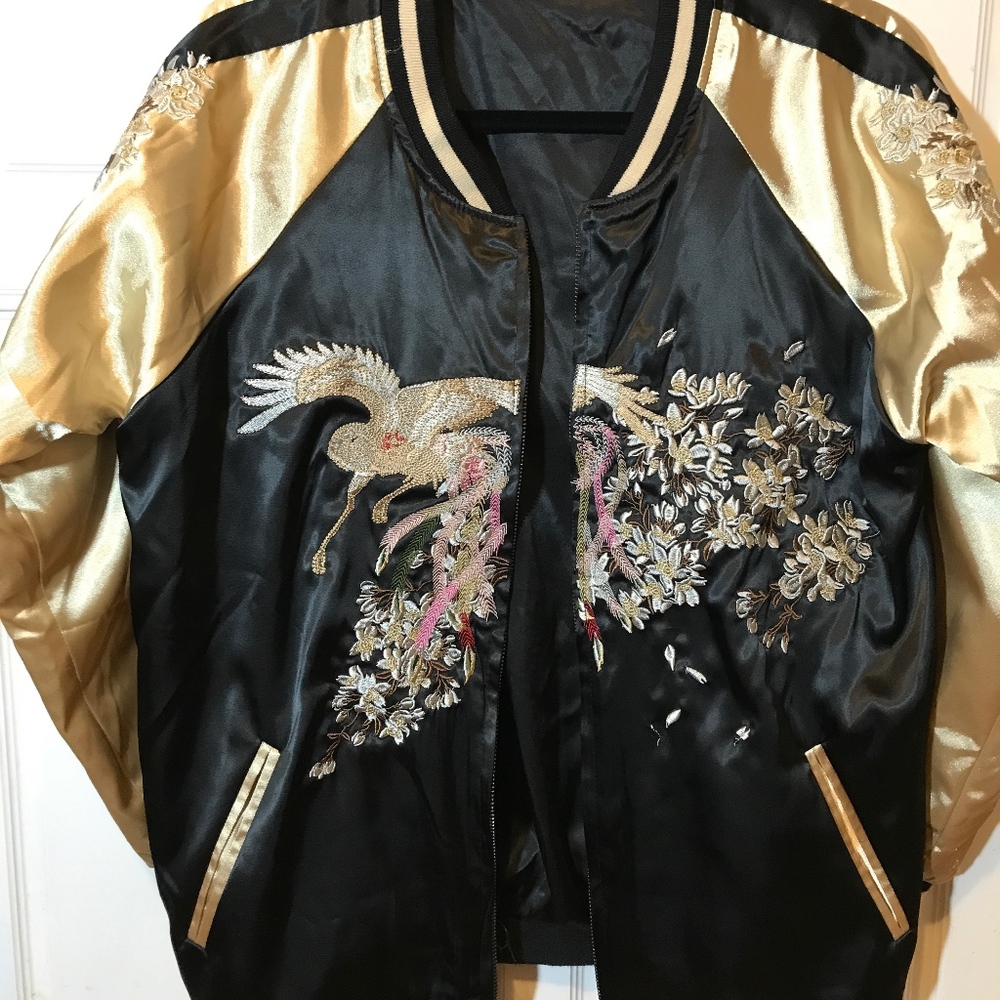Zara Reversible Bomber Jacket